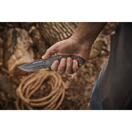 MILWAUKEE HARDLINE™ zavírací nůž 89 mm - s hladkým ostřím 4932492453