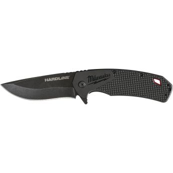 MILWAUKEE HARDLINE™ zavírací nůž 89 mm - s hladkým ostřím 4932492453