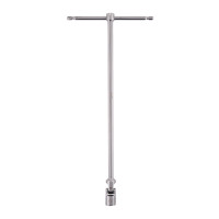 MILWAUKEE Nástrčný klíč s T-rukojetí a výkyvnou hlavicí Hex 17 mm 4932492686
