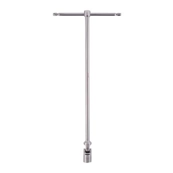 MILWAUKEE Nástrčný klíč s T-rukojetí a výkyvnou hlavicí Hex 17 mm 4932492686