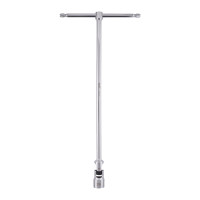 MILWAUKEE Výkyvná nástrčná hlavice s dlouhou T-rukojetí Hex 24 mm 4932492692
