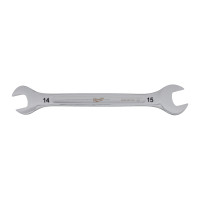 MILWAUKEE Oboustranný otevřený klíč 14x15 mm 4932492724