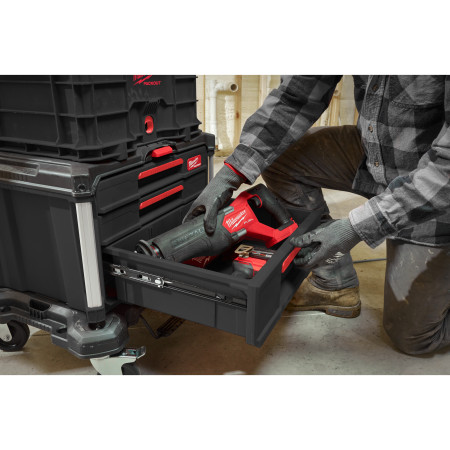 MILWAUKEE PACKOUT box na nářadí se zásuvkami 2+1 4932493190