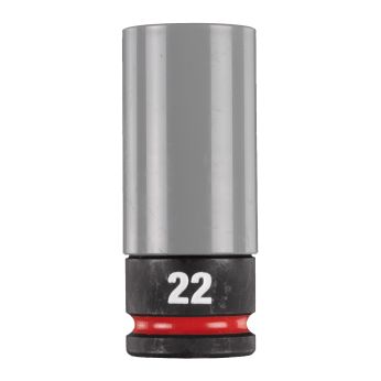 MILWAUKEE ½″ SHOCKWAVE™ IMPACT DUTY Hex průmyslová hlavice pro automobily 22 mm 4932493374
