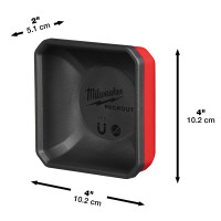 MILWAUKEE PACKOUT Magnetická miska 10x10 cm 4932493380