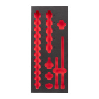 MILWAUKEE Náhradní pěna pro sadu průmyslových hlavic 3/8", rozměr 417x177 mm 4932493387