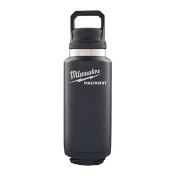 MILWAUKEE Packout láhev s víčkem 1065 ml - černá 4932493468