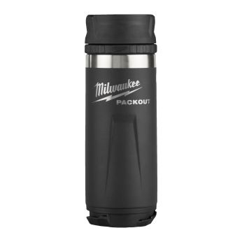 MILWAUKEE PACKOUT láhev 532 ml s víčkem na pití černá 4932493474