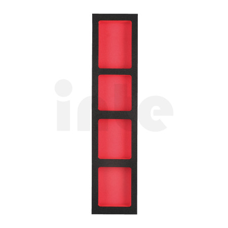 MILWAUKEE Prázdná pěnová vložka pro ocelové vozíky 46" šířka 115 mm 4932493636