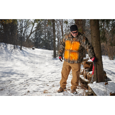 MILWAUKEE M12 HJCAMO7-0 (XL) HEXON Vyhřívaná bunda maskáčová 4932493834