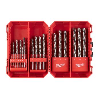 MILWAUKEE Thunderweb HSS-Ground set 25pc 4932493870