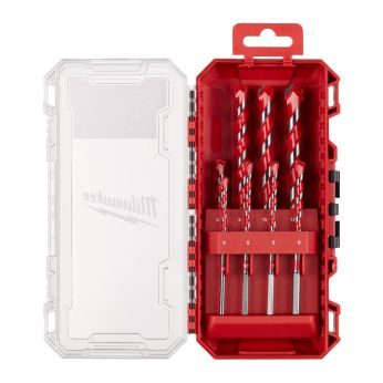 MILWAUKEE sada vrtáků do betonu Premium 8 ks 4932493881