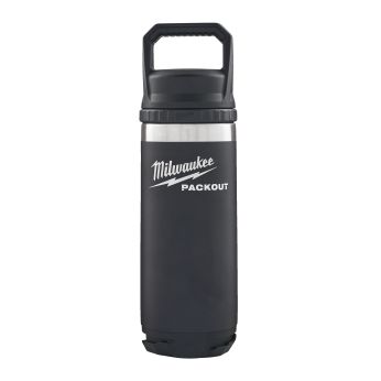 MILWAUKEE Packout™ láhev 532 ml s víčkem - černá 4932493992