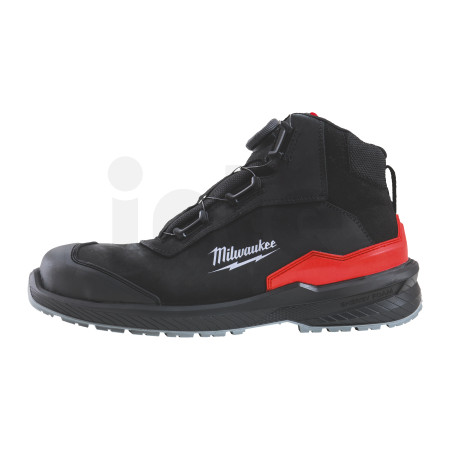MILWAUKEE Flextred S3S bezpečnostní obuv černá B1M110133 ESD SC FO SR, velikost 39/6 4932498122
