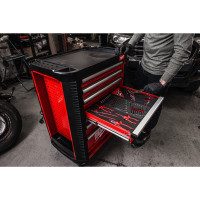 MILWAUKEE TOOLGUARD SRC STD Dílenský vozík ocelový na kolečkách 30", 78 cm (5 zásuvek) 4932498185