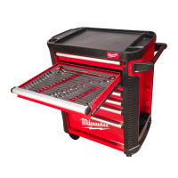MILWAUKEE TOOLGUARD SRC STD Dílenský vozík ocelový na kolečkách 30", 78 cm (5 zásuvek) 4932498185