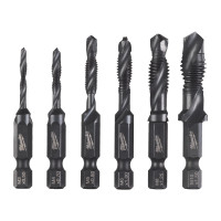 MILWAUKEE Sada kombinovaných vrtáků 1/4" HSS-G 6 ks 4932498267