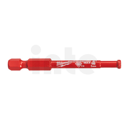 MILWAUKEE 1/4" HEX Vrták pro mokré vrtání DIAMOND MAX, 5 mm 4932498341