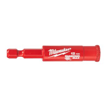 MILWAUKEE 1/4" HEX Vrták pro mokré vrtání DIAMOND MAX, 12 mm 4932498345
