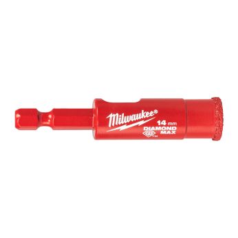 MILWAUKEE 1/4" HEX Vrták pro mokré vrtání DIAMOND MAX, 14 mm 4932498346