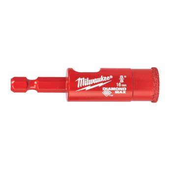 MILWAUKEE 1/4" HEX Vrták pro mokré vrtání DIAMOND MAX, 16 mm 4932498347