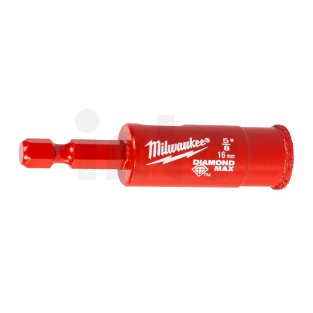 MILWAUKEE 1/4" HEX Vrták pro mokré vrtání DIAMOND MAX, 16 mm 4932498347