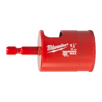 MILWAUKEE 1/4" HEX Vrták pro mokré vrtání DIAMOND MAX, 32 mm 4932498352