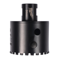 MILWAUKEE Vrták do obkladů a dlažby Diamond Max Ø 54 mm s upínáním M14, 1 ks 4932498357