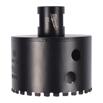 MILWAUKEE Vrták do obkladů a dlažby Diamond Max Ø 65 mm s upínáním M14, 1 ks 4932498361