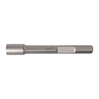 MILWAUKEE 28 mm Hex zatloukáč uzemňovacích tyčí 4932499023