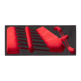 MILWAUKEE Náhradní pěnová vložka pro sada vyhnutých oboustranných očkových klíčů 4932499087