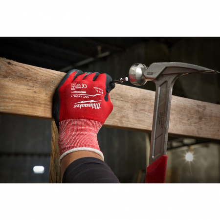 MILWAUKEE Zimní rukavice odolné proti proříznutí Stupeň 1 -  vel XL/10 - 1ks  4932471345