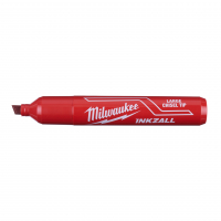 MILWAUKEE INKZALL značkovač L červený s plochým hrotem 4932471556