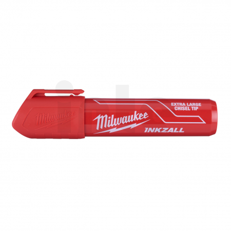 MILWAUKEE INKZALL značkovač XL červený s plochým hrotem 4932471560