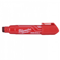 MILWAUKEE INKZALL značkovač XL červený s plochým hrotem 4932471560