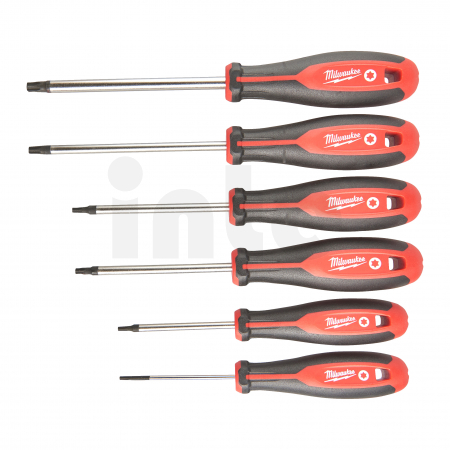MILWAUKEE Tri-lobe šroubováky Torx sada 6 ks 4932471809