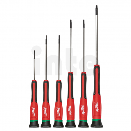 MILWAUKEE Torx přesné šroubováky sada 6 ks 4932471870