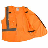 MILWAUKEE Výstražná vesta s vysokou viditelností oranžová - L/XL 4932471893