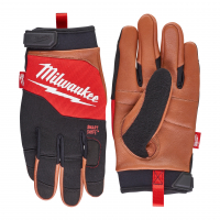 MILWAUKEE Kožené kombinované pracovní rukavice  -  vel L/9 4932471913