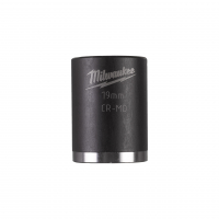 MILWAUKEE Nástrčný klíč Shockwave 3/8" HEX 19mm krátký 4932478018