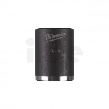 MILWAUKEE Nástrčný klíč Shockwave 3/8" HEX 22mm krátký 4932478020