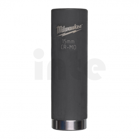 MILWAUKEE Nástrčný klíč Shockwave 3/8" HEX 15mm prodloužený 4932478027