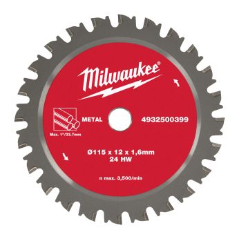 MILWAUKEE Kotouč pro řezání ocelových trubek 115 x 12 x 1,6mm - M18 FPCS 4932500399