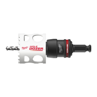 MILWAUKEE Upínací hřídel Quik-Lok pro děrovky, HSaw QL Arbor 7/16, HEX 11mm 4932500549