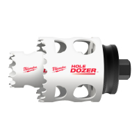 MILWAUKEE Adaptér Quik-Lok pro děrovky, HSaw QL Hole Enlargement Adaptor, 4932500553