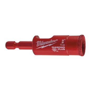 MILWAUKEE 1/4" HEX Vrták pro mokré vrtání DIAMOND MAX, 15 mm 49560513