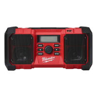 MILWAUKEE M18JSRDAB+-0 - M18™ Stavební rádio DAB+ 4933451251