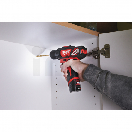 MILWAUKEE M12BDD-202X - M12™ kompaktní vrtačka/šroubovák 4933446040