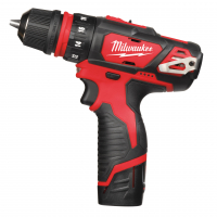 MILWAUKEE M12BDDXKIT-202C - M12™ kompaktní vrtačka/šroubovák s rychlovýměnným sklíčidlem 4933447836