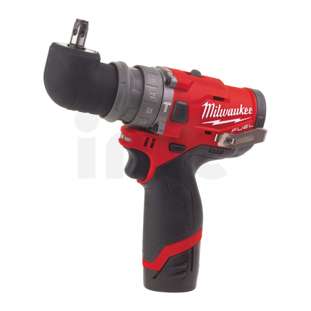 MILWAUKEE M12FPDXKIT-202X - M12 FUEL™ kompaktní příklepová vrtačka s rychlovýměnným sklíčidlem 4933464138